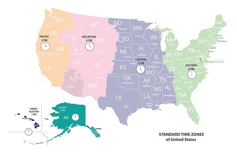 How Many Time Zones Are in Alaska? - WorldAtlas