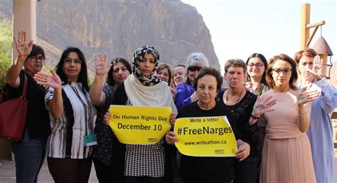 Write for Rights: Help free Iranian women human rights defender Narges ...