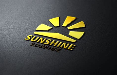 Sun / Sunshine Logo | Sunshine logo, ? logo, Logo design