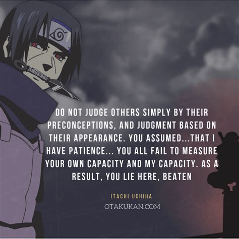 Best Itachi Uchiha Quotes | OtaKuKan