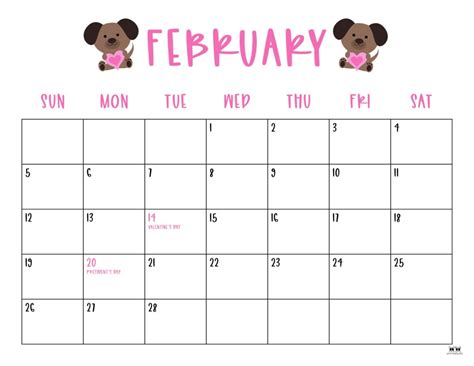 February 2023 Printable Calendar - Printable Template Calendar