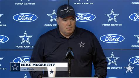 Mike McCarthy Press Conference 6/8/23