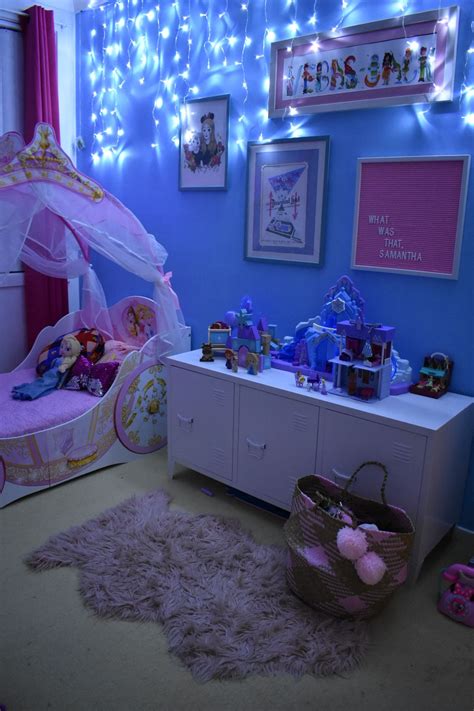 Frozen Room Makeover | Frozen room, Frozen 2 room decor, Frozen 2 room