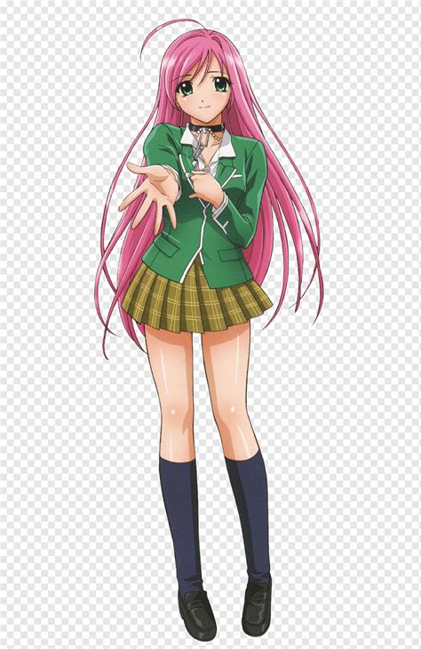 Moka Akashiya Rosario + Vampire Character, vampires, black Hair ...