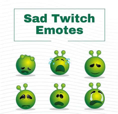 Sad Twitch Emote Template – DevTemplates