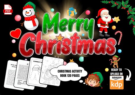 Christmas Activity Book BESTSELLER 2023 Graphic by Impersonalny ...