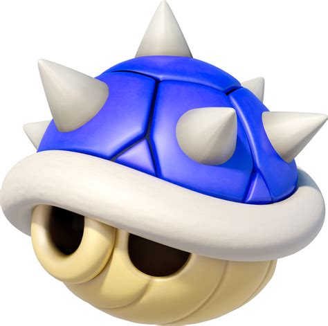 Spiny Shell (blue) - Super Mario Wiki, the Mario encyclopedia