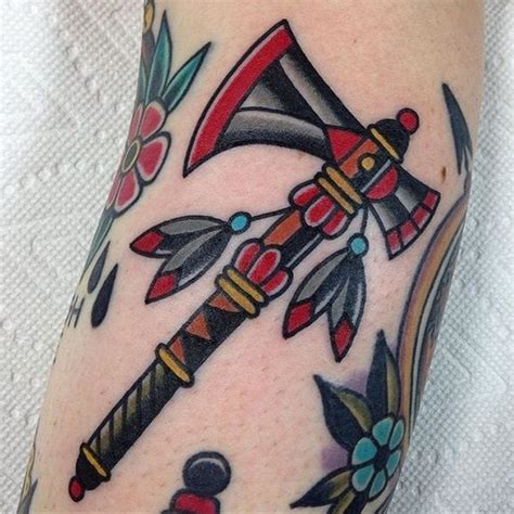 american traditional axe tattoo - vanburenmovietheater