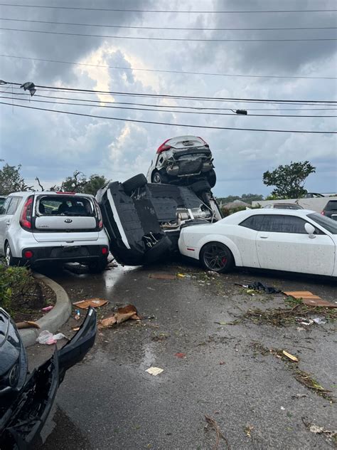 Pictures of storm damage in northern Palm Beach County