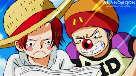 One Piece Shanks Kid : 4kids funimation crunchyroll luffy's past!