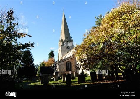 Edwinstowe Village Church ,Sherwood Forest,Nottinghamshire,England,UK ...