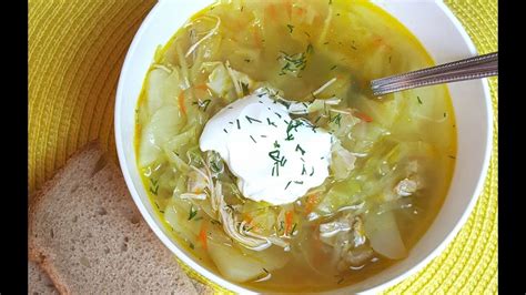 Simple Shchi soup (cabbage soup) Recipe - Irina's Home Cooking - YouTube