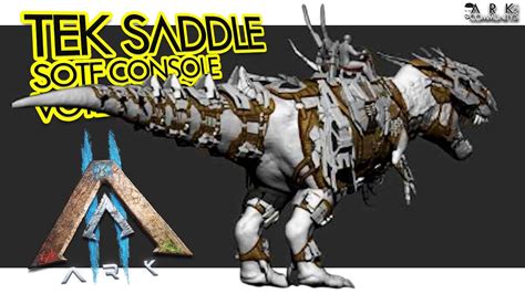 ARK 2 TEK Saddle Leak! New Dino Vote! SOTF Console Release - ARK ...