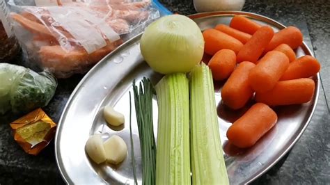 Delicious carrots and celery soup - YouTube