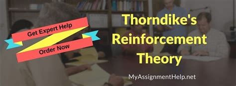 Thorndike's Reinforcement Theory | Employee motivation