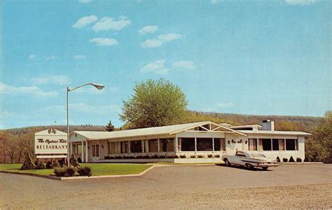 Clearfield Pennsylvania The Captain's Table Restaurant Vintage Postcard ...