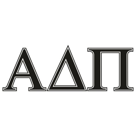 Alpha Delta Pi Greek Letter Logo SVG | Alpha Delta Pi Sorority vector ...