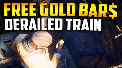 DERAILED TRAIN GOLD BARS LOCATION - Red Dead Redemption 2 (FREE GOLD ...