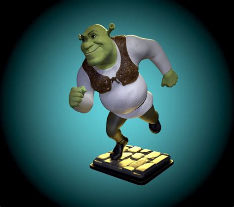 Shrek fan art 3D model 3D printable | CGTrader