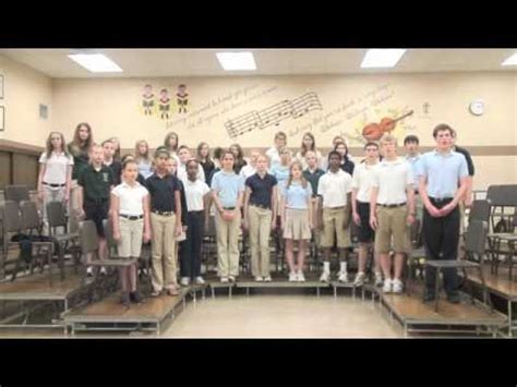 Holy Cross Lutheran Fort Wayne Jr Choir Cantate Domino - YouTube