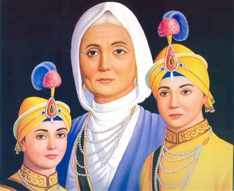 ਪੰਥ ਖ਼ਾਲਸਾ: Mata_Gujri_Kaur_Ji_and_Sahibzaadey (Chamakde Taare)