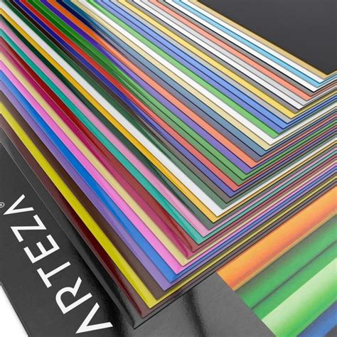 Self Adhesive Vinyl, Assorted Colors, 12" x 12" Sheets - Set of 42 ...