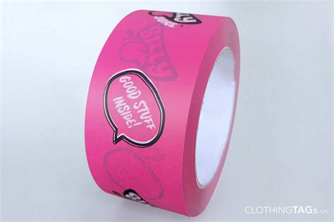 Custom Printed Tape for Packaging | ClothingTAGs.cn