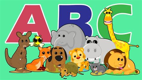 Animated ABC Zoo Alphabet Game for Children - YouTube