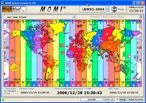 Time Zones Around The World Map - DVSIG2