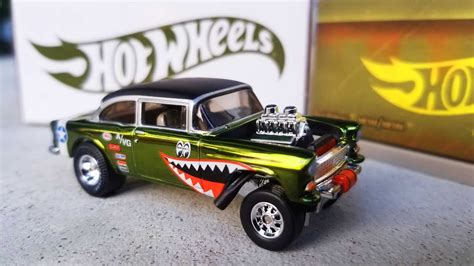 2019 Hot Wheels RLC '55 Chevy Bel Air Gasser WWII Flying Aces Tiger ...