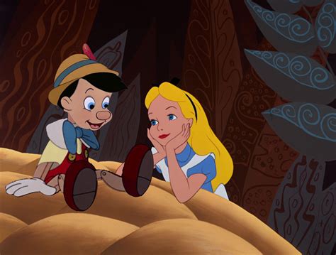 Pinocchio and Alice – @monkeynuckles on Tumblr