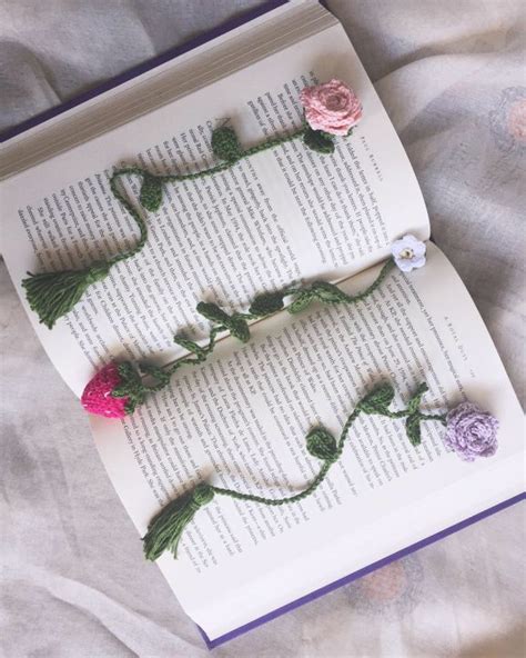 Flower crochet bookmarks made to order | Lazada PH