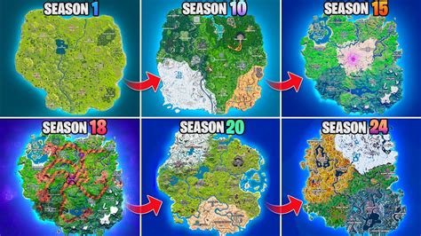 A Comprehensive Guide To Fortnite Map Evolution: From Chapter 1 To ...