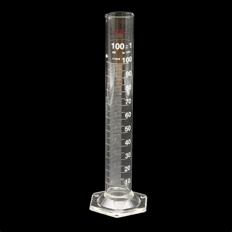 B-10GCG-100 100 ml Graduated Cylinder Glass - Precision Measurement ...