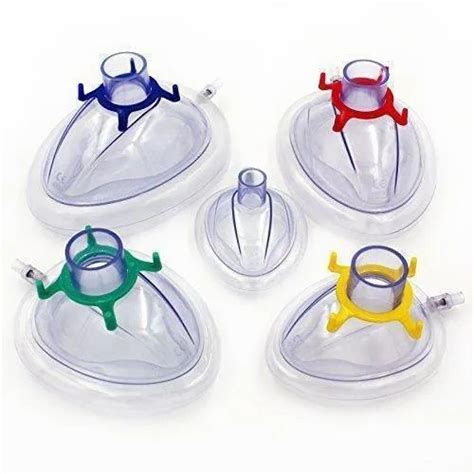 Pvc Anesthesia Face Mask, For Hospital at Rs 475/piece in Surat | ID ...