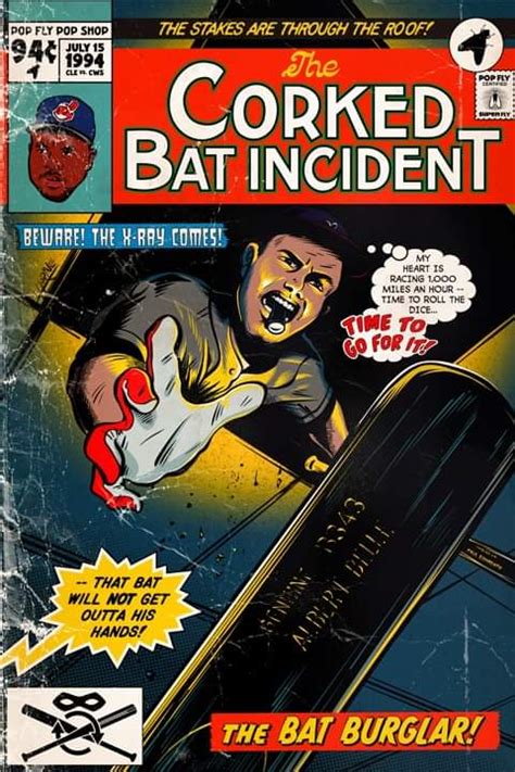 112. (SOLD OUT) "The Corked Bat Incident" 7" x 10.5" Art Print – Pop ...