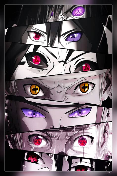 Uchiha Madara Sharingan And Rinnegan