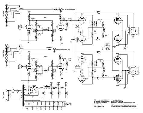 Tube Amplifier Schematics – Telegraph