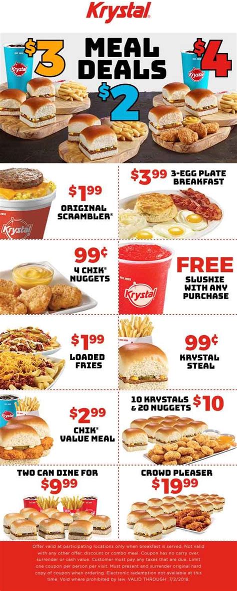 Pinned May 29th: #FREE slushie & more at #Krystal restaurants # ...