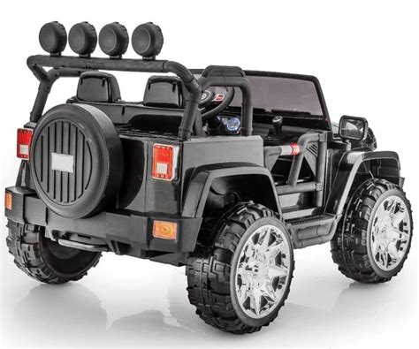 2 Seater 4x4 Electric Ride on Jeep Style Rubber Tires Fully Loaded 24 ...