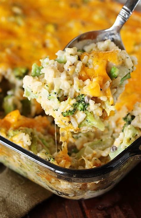 Broccoli-Rice Casserole | The Kitchen is My Playground