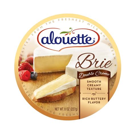 Alouette Double Crème Brie 8 oz — Cheese Lover Shop