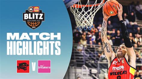 Perth Wildcats vs New Zealand Breakers Game Highlights - YouTube