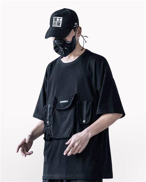 Techwear Tactical Shirt with Pockets