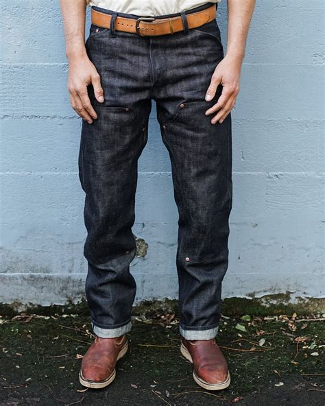 Work Jean - 14 oz Hemp Selvedge Denim — GREASE POINT WORKWEAR