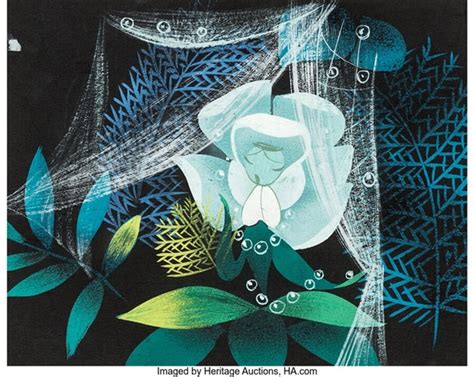 Mary Blair Alice in Wonderland White Rose ConceptColor Key Painting ...