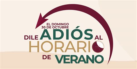 Adiós al horario de verano | Secretaría de Energía | Gobierno | gob.mx