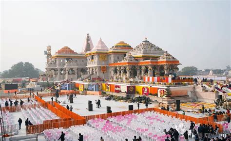 Ayodhya Ram Temple: In Pics: Spectacular Visuals Of Ram Temple On Day ...