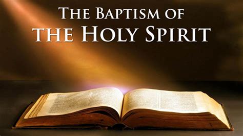 What was the Baptism of the Holy Spirit? – In God's Image