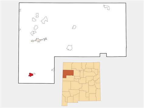 Zuni Pueblo, NM - Geographic Facts & Maps - MapSof.net